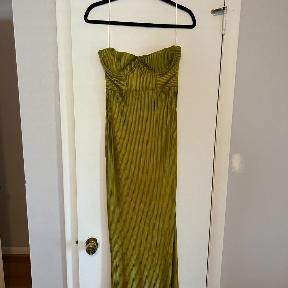 Lane 201 Morning Mist Green Midi Dress NWT Size 10